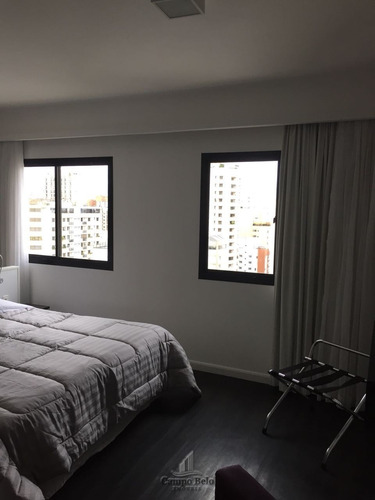 Imagem 4 de 15 de Flat Mobiliado Moema 1 Dormitório Locação 35m2 - Fl021-2