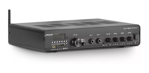 Kit De Som Arandela Quadrada 50w Rms Coaxial+slim3200 Optica