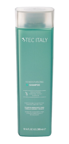 Shampoo Tec Italy Moisturizing Hidratante Cabello Dañado 