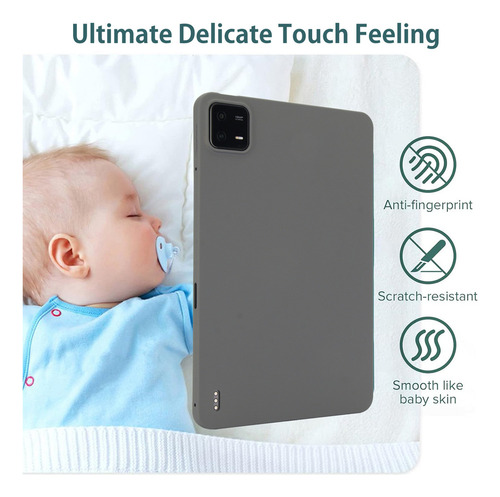 Capa Para Tablet Para Xiaomi Pad 6s 6 5 Pro Macia E Flexível