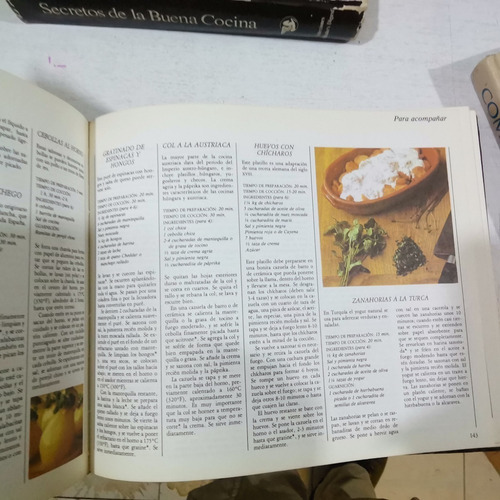 Cocina De Selecciones Del Reader´s Digest. Tres Libros Buen (Usado)