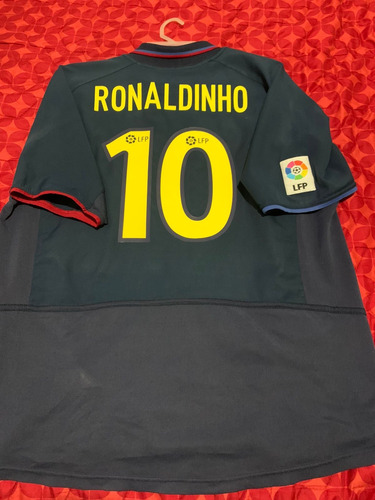 Jersey Barcelona Ronaldinho 2002 (Usado)