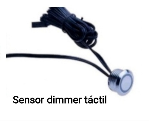 Sensor Dimmer Táctil Ojo Azul De Empotrar 