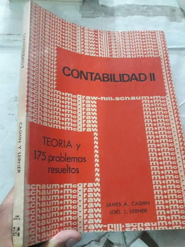 Libro Schaum Contabilidad Tomo 2 Cashin Lerner