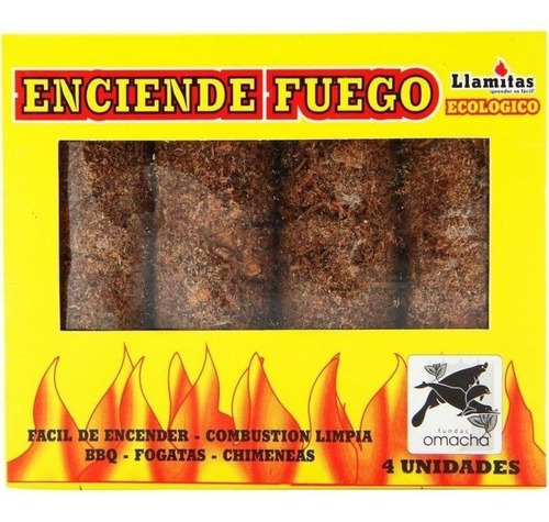 Imagen 2 de 6 de Oferta Del Dia Enciende Fuegos Set X 4 Unidades Café Technol