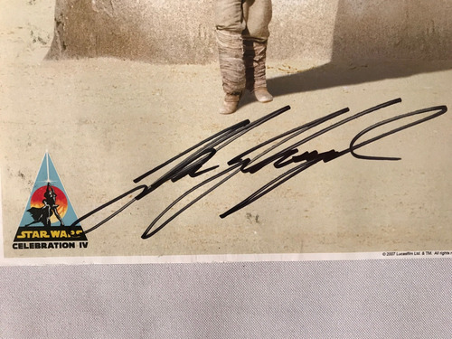 Autografo Jake Lloyd Anakin Skywalker Darth Vader Officialpi (Usado)