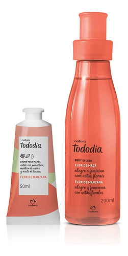 Flor De Manzana Bodysplash Y Crema De Manos Tododia Natura Flor De Manzana