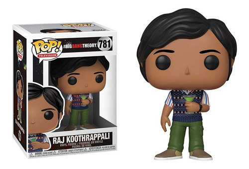 Funko Raj Koothrappali #781 The Big Bang Theory Regalosleon