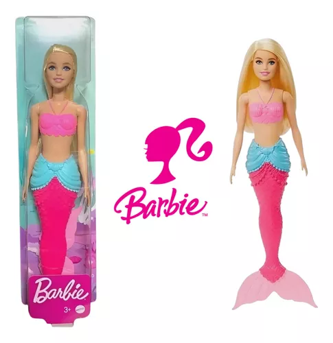 Barbie Sereia com Golfinho - Mattel - Bonecas - Compra na