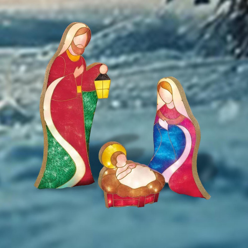 Belenes Para Navidad Figuras De Belén Iluminadas Estilo D