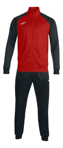 Agasalho Joma Academy Iv Masculino - Preto E Vermelho