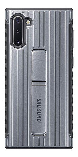 Funda Samsung Galaxy Note 10 Rugged Protective Grado Militar Color Plateado Rugged Protective Cover
