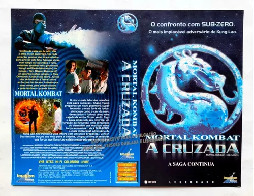 Leia) Lote 6 Vhs Mortal Kombat Filmes Clip Desenhos Ação Games, Filme e  Série Usado 75011213