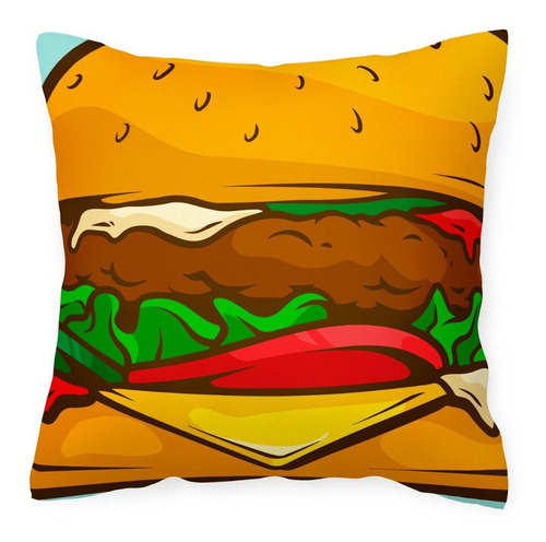 Cojín Arg Almohada Hamburguesa 45x45