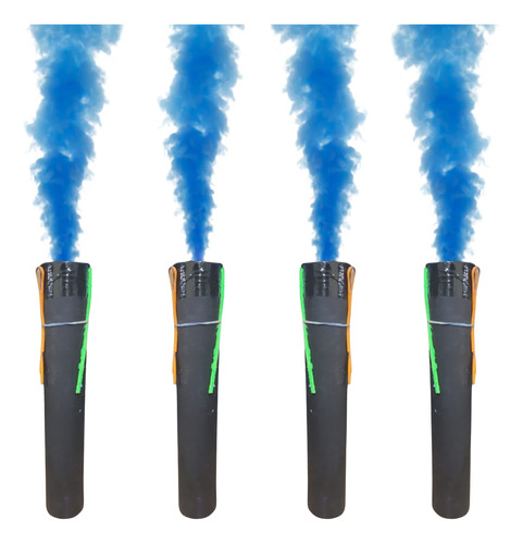 20pzs Tubos De Humo Premium Gender Reveal + Envío Gratis Azul