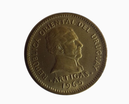 Moneda Uruguay 1965 5 Pesos