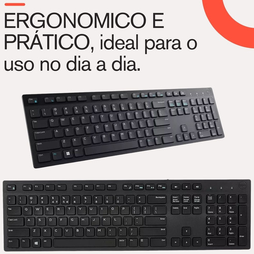Teclado Hp Abnt2 Com Ç Perfil Ultra Slim Usb Escritório Casa (Recondicionado)