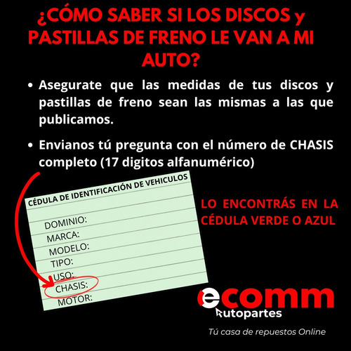 Kit Discos Y Pastillas De Freno Bar Ford F100 F1000