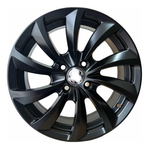 Rines 14 Vw Gol Saveiro Pointer Jetta A3 4/100 Satin Black