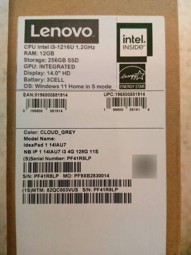 Laptop Lenovo 