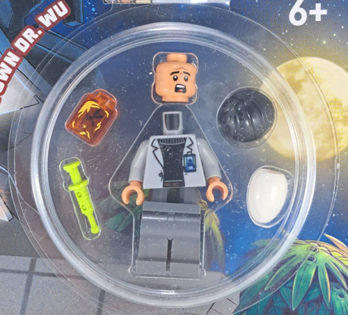 Lego Jurassic World - Dino Lab - Libro Nuevo Ingles + Figura