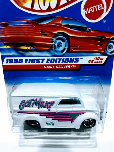 Camioneta Hot Wheels Diary Delivery Ed 1998 Escala 1:64