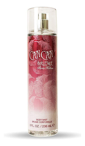 Body Mist Paris Hilton Can Can Burlesque 236 Ml Para Mujer
