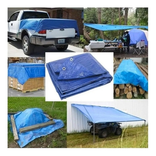 Lona Carpa Multiusos Impermeable 4x5 Metros