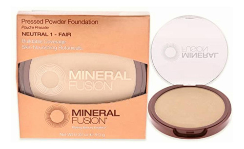 Mineral Fusion Pressed Powder Foundation, Neutral 1 0.32oz