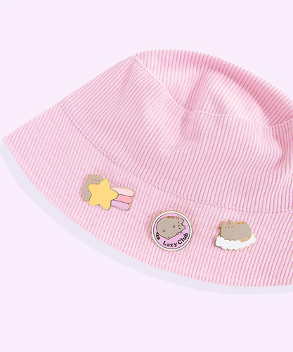 Conjunto De Pines Gato Pusheen The Cat Dreamy Days Pins Set Color Gris Oscuro