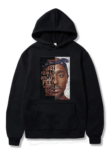 2pac Tupac Amaru Shakur Makaveli Raper-sudadera Con Capucha