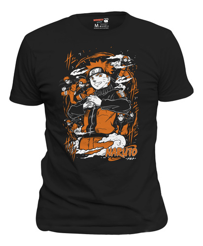 Playera Anime Naruto - Naruto Uzumaki &0026na
