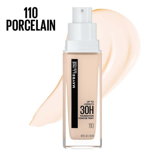 Base Maquillaje L'oréal Maybelline Super Stay 30ml 110 Tono 110 Porcelain