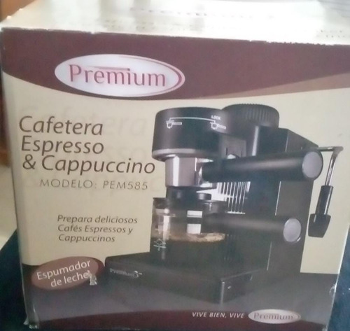 Cafetera Espresso Y Cappuccino - Premium 