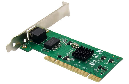 Tarjeta De Red De Puerto Eléctrico Único Pci Rc82540em 1000