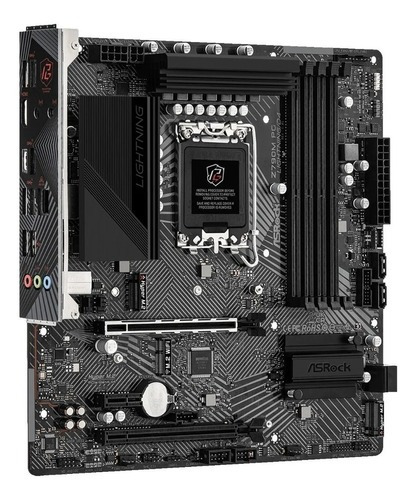 Placa madre Asrock Z790m Pg Lighting/D4 Socket 1700 DDR4