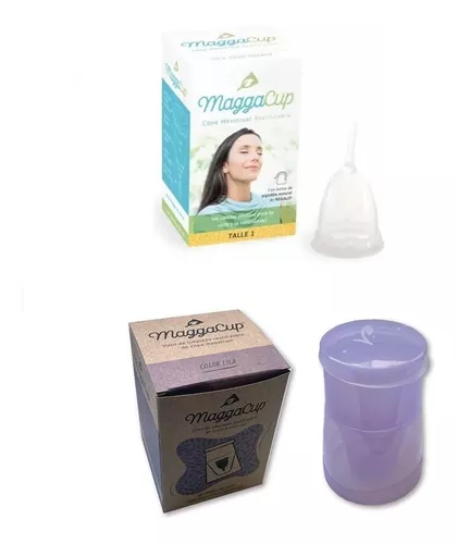 Vaso esterilizador + copa menstrual - Maggacup