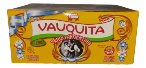 Vauquita Light Tango Argentino Caja X 12un