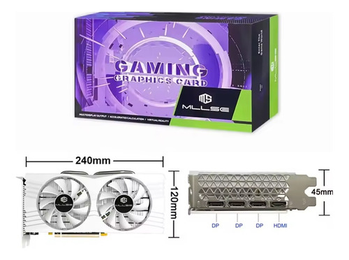 Placa De Vídeo Mancer Rx 580 8gb Gddr5 Black Edition