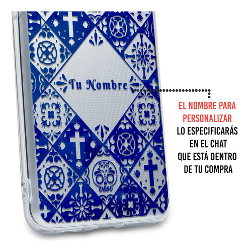 Funda Para Cubot Para Mujer Talavera Calaveras Con Nombre