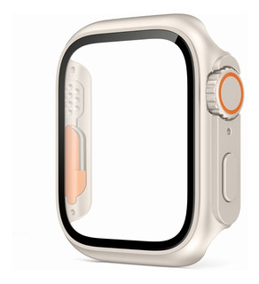 Funda Y Cristal Para Apple Watch Band Series 8 7 6 To Ultra