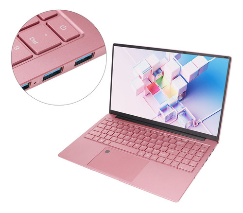 Laptop Rosa De 15,6 Pulgadas, 16 Gb, Ram, 512 Gb, Rom Ips Di