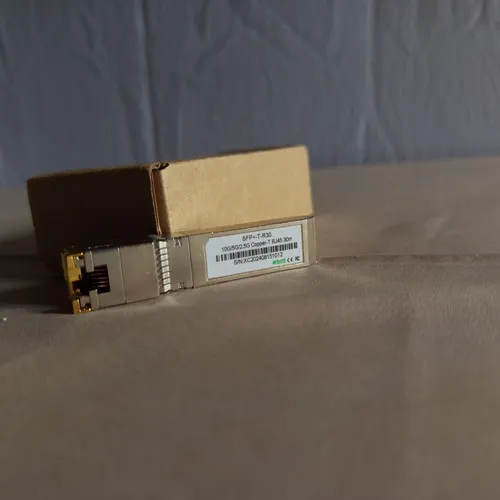 Módulo Óptico Gigabit Sfp + A Rj45, 10g2,5g, 30m 100m (Usado)