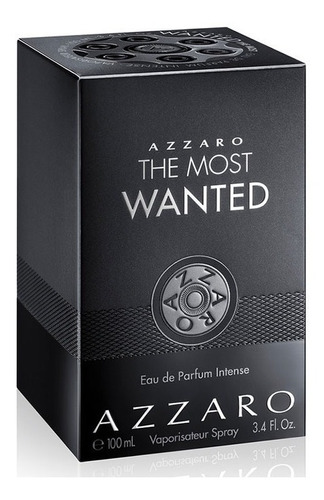 Azzaro The Most Wanted Eau De Parfum Intense 100ml. Hombre
