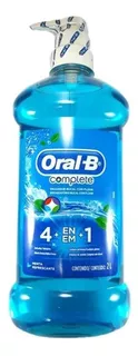 Enjuague Sin Alcohol Oral-b Complete Menta Refrescante 2 L