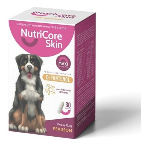 Suplemento Alimentar Nutricore Skin Maxi - 30 Cápsulas