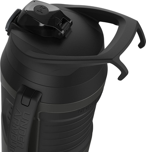 Botella Agua Under Armour Jarra Playmaker 64 Onzas 1.9 Litro Color Negro / Gris