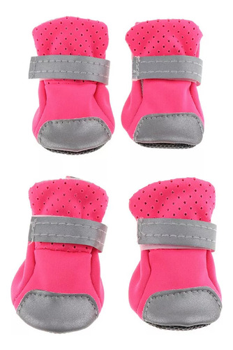 A- Zapatos Resistentes Al Agua Para Perros Perrito Botines