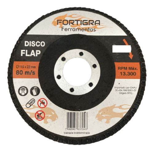 Flap Disc 4.1/2 G050 Reto Alo Fortigra