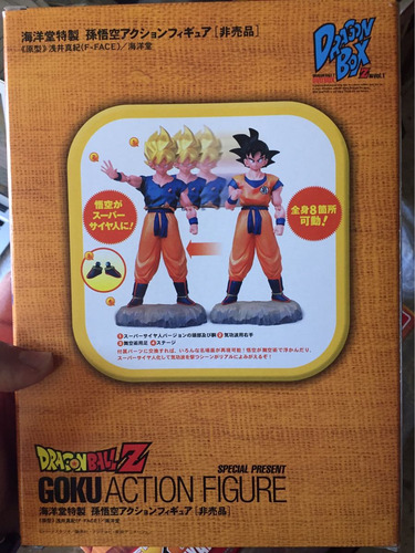 Dragon Ball Z Dragon Box Vol 1 Goku Action Figure (Usado)